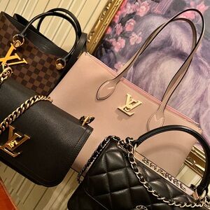 Louis Vuitton Lockme shopper tote